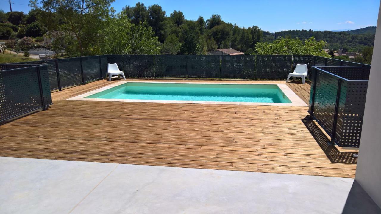 Villa Piscine Sud France Verzeille Exterior photo