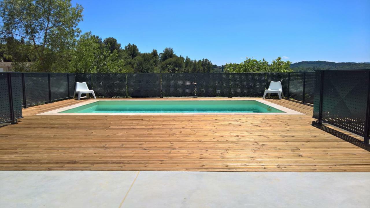 Villa Piscine Sud France Verzeille Exterior photo