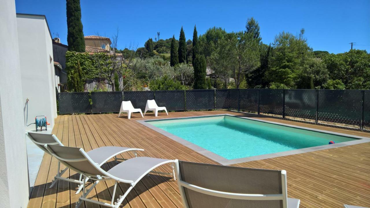 Villa Piscine Sud France Verzeille Exterior photo