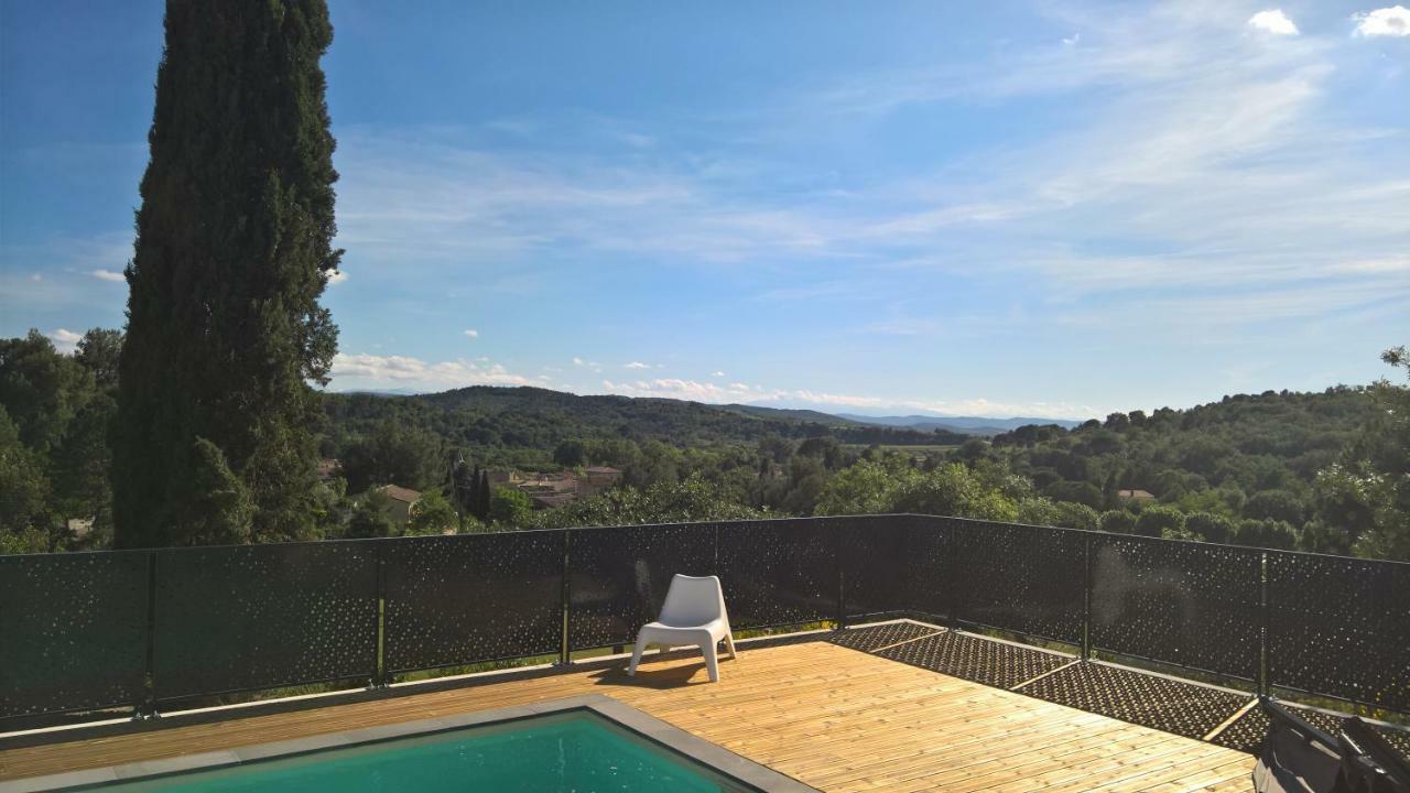 Villa Piscine Sud France Verzeille Exterior photo